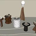 Side few round side few 3d model