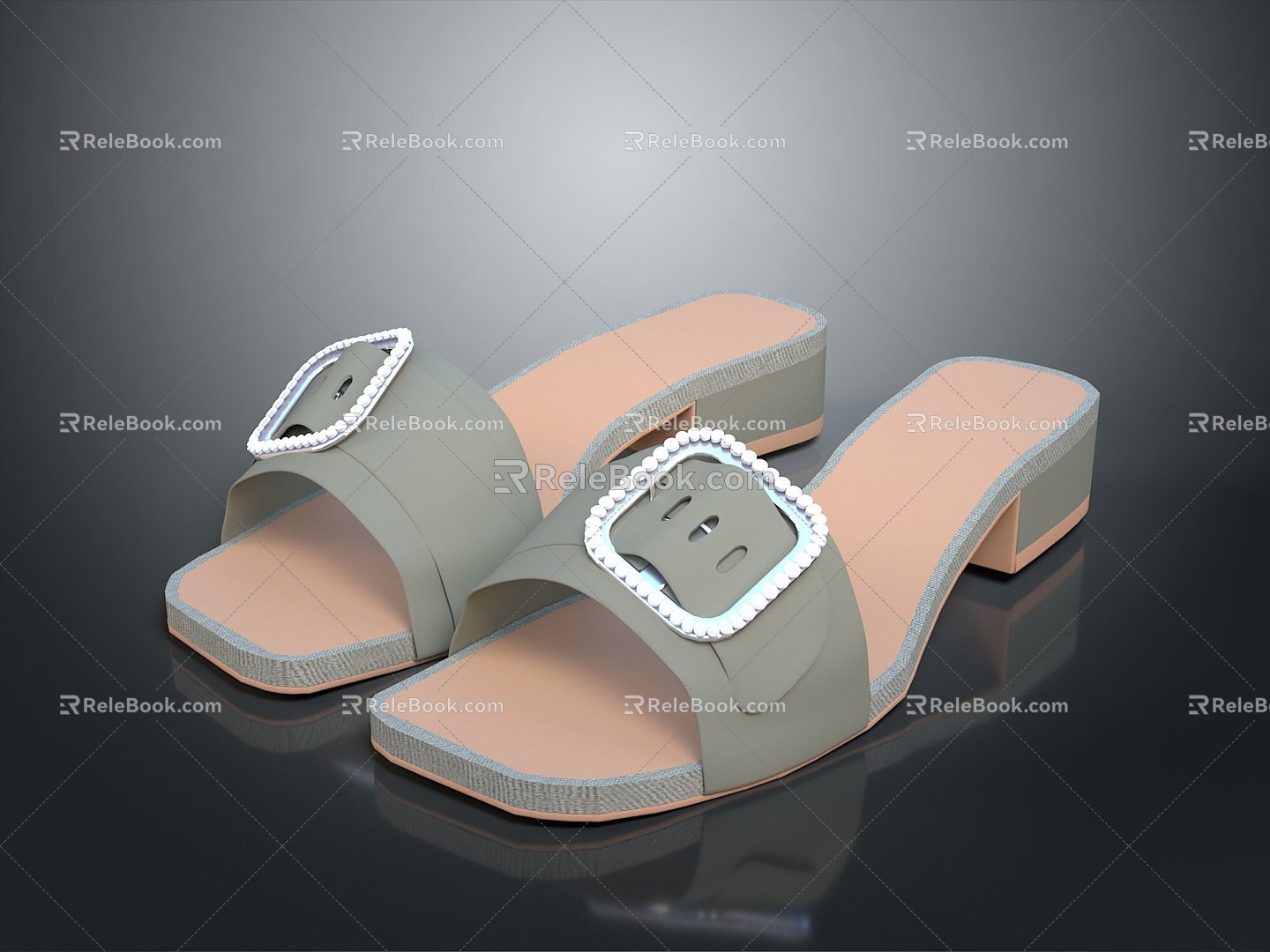 Sandals Sandals Peep Toe Shoes Platform Shoes Roman Sandals High Heel Sandals Wedge Sandals 3d model