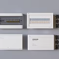 Essential Home Electrical Power Distribution And Weak Current Boxes For Indoor Use 3d model