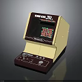 TomyTronic Digital Pinball JR Electronic Game Machine With Display Screen And Control Buttons