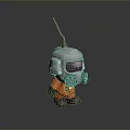 Robot Robot Assistant Small Robot Robot Butler Robot Butler Figure Game Figure 3d model