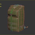 Marching Bag Marching Backpack Military Bag Military Backpack Military Backpack Military Backpack Soldier Bag 3d model