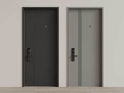 Security door 3d model