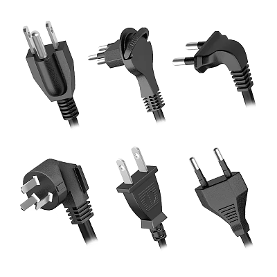 modern plug power plug 3d model