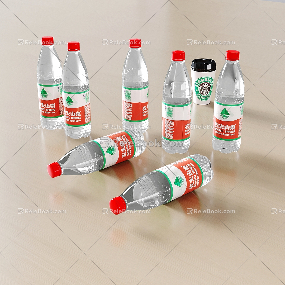 Mineral Water 3d model