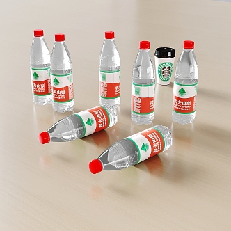 Mineral Water 3d model