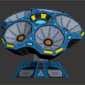 Modern Sci-Fi Items Sci-Fi Components High-Tech Components Sci-Fi Equipment 3d model