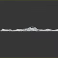 Soft White Textured Towel Folded Casually With Soft Surface On Dark Background