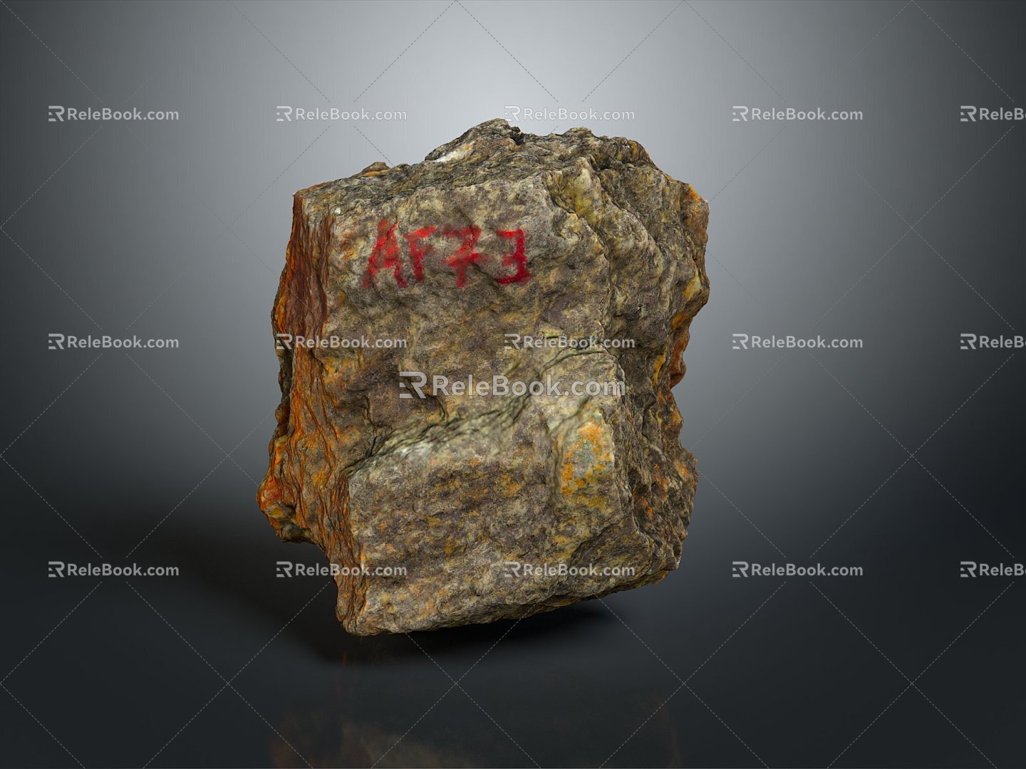 Rock Rock Block Rock Block Rock Specimen Boulder Big Stone Block Rock Stratum Rock Stratum Rock Stratum Rock 3d model