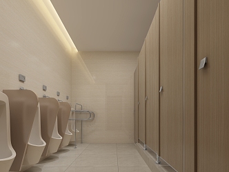 Modern toilet 3d model