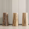 Modern Stool Stump Stool 3d model
