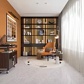 Modern Luxury Display Bookcase With Built In Lights For Cozy Bright Home Reading Space