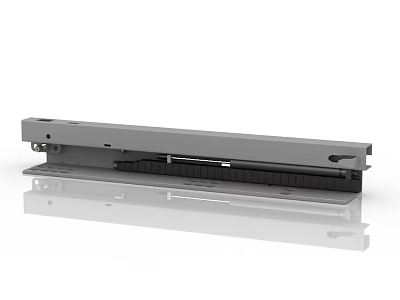 modern damping slide 3d model