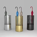 Colorful Metal Mesh Pen Holders With Assorted Umbrella Colors For Home
