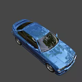 Blue Classic BMW Coupe With Sleek Exterior Design And Alloy Wheels