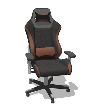 Modern Office Chair Swivel Chair E-sports Chair 3d model