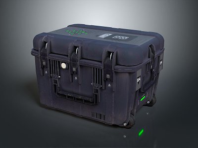 Science Fiction Box Science Fiction Box Military Box Password Box 3d model