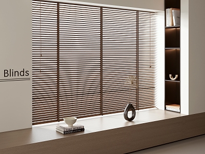 Modern venetian blinds 3d model