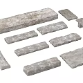 Garden Path Paving With Natural Stone Slabs Various Shapes Sizes And Textured Surfaces For Outdoor Use