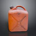 Plastic bucket big trash can bucket pot container realistic 3d model