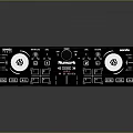 Portable Synthesizer Synthesizer Mixer Reverberator DJ Tuner Mixer Mixing Equipment 3d model