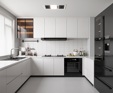 Modern Kitchen 3d model