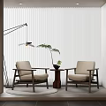 Leisure sofa combination 3d model