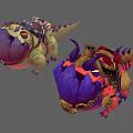 Jawbone Beast Mount Little Monster 3d model