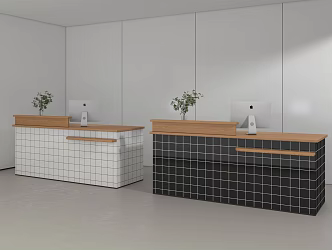 Front Desk 3d model