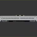 White Train Car Model With Textured Surface Multiple Windows Wheels And Gray Background 3d model