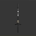 Tactical Sniper Rifle With High Precision Scope And Foldable Tripod Stand
