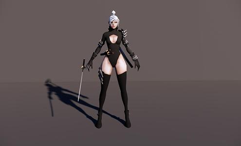 Characters 3d model