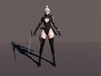 Characters 3d model