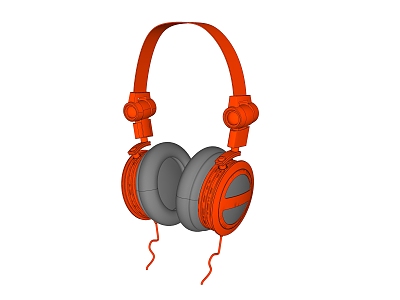 Modern headphones model