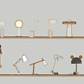 Modern table lamp 3d model