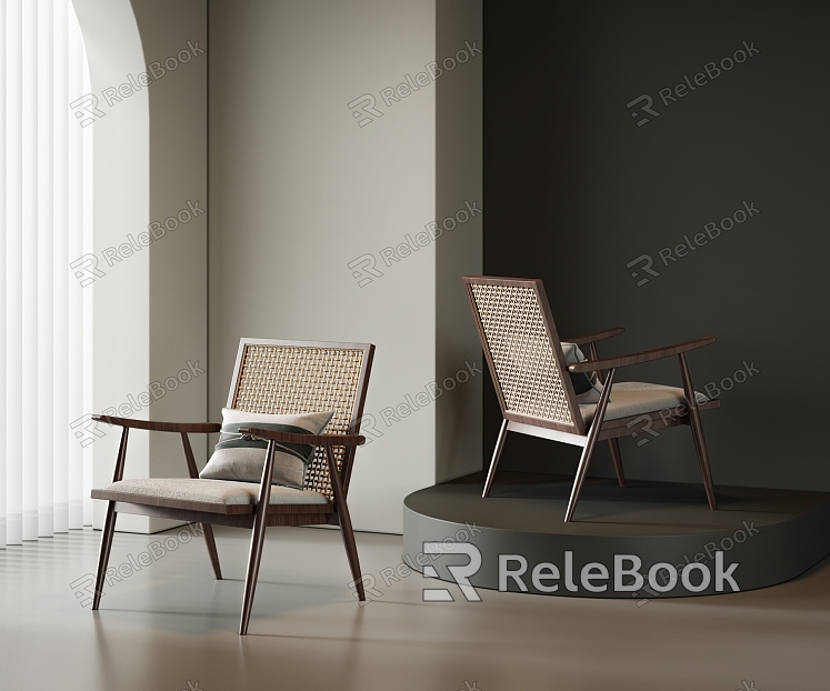 Modern single chair leisure chair model