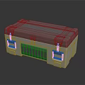 Heavy Duty Equipment Storage Case With Secure Latches And Hard Shell Design