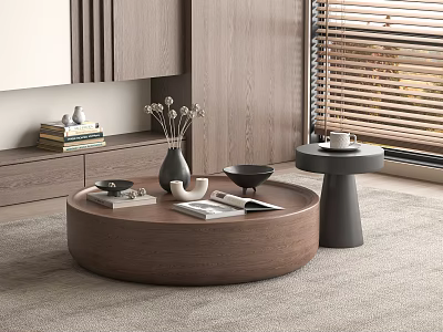 Middle Ancient Style Coffee Table 3d model