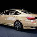 Beige Luxury Sedan With Sleek Design Light Interior And Black Alloy Wheels