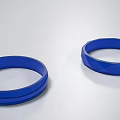 Stylish Gold And Silver Rings With Sleek Geometric Textured Designs