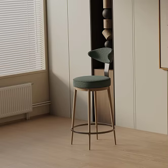 Modern Bar Chair 3d model
