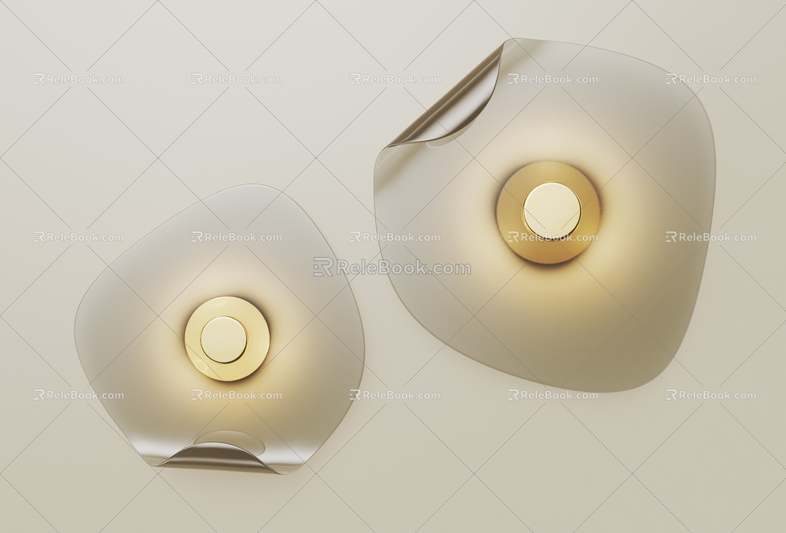 Wall lamp minimalist wall lamp 3d model