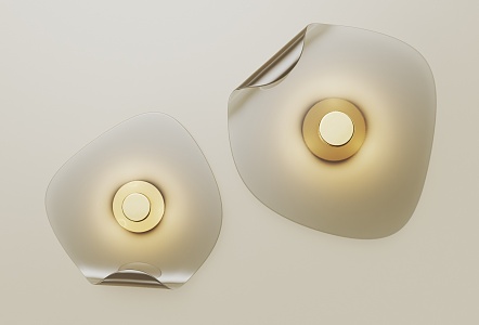 Wall lamp minimalist wall lamp 3d model