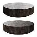 Coffee table solid wood coffee table coffee table combination living room coffee table 3d model