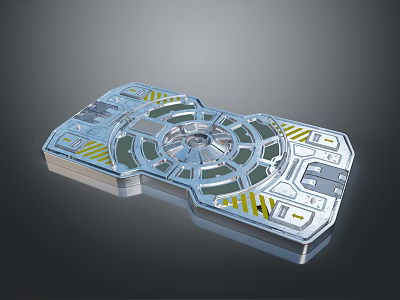 Science Fiction Door Science Fiction Door Science Fiction Entrance Door Science Fiction Entrance Future Door Security Door Password Door 3d model