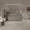 Quiet Wind Spa Reception Hall 3d model