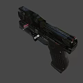 Weapon Sci-Fi Pistol 3d model