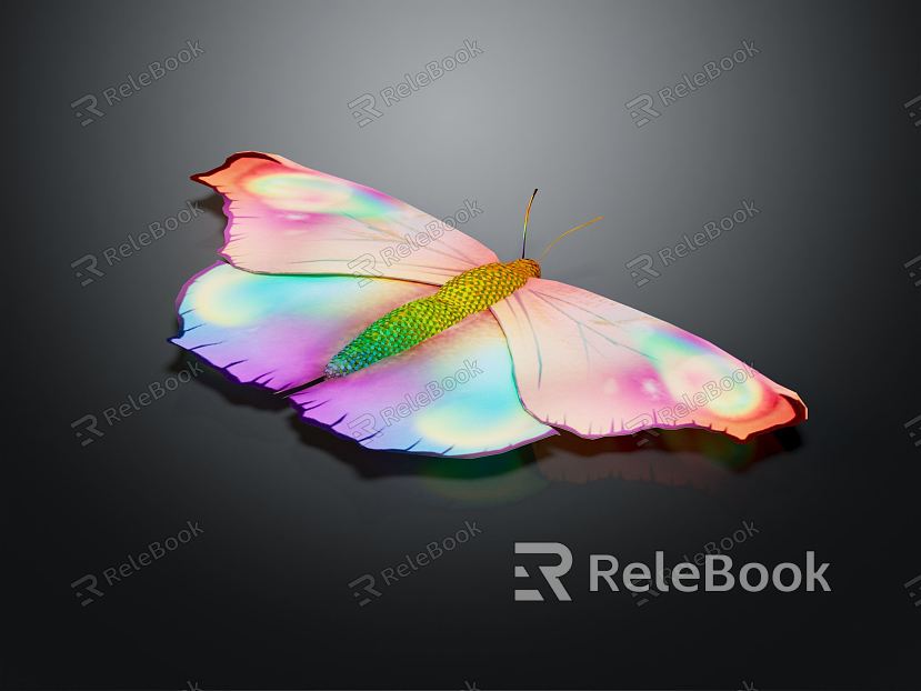 modern butterfly insect model