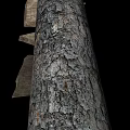 Wooden Arrow Sign 3d model