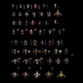 Diverse Character and Creature Collection With Various Types and Intricate Details